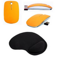 Promotek Wireless Mouse + Wrist Rest Mouse Pad